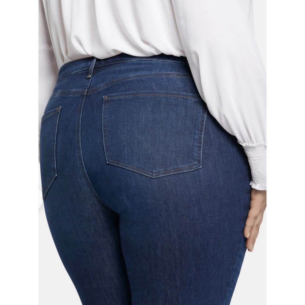 NYDJ Women's Jeans Size 20W - Blue Barbara Bootcut Lift Tuck Stretch Denim - Picture 4 of 12